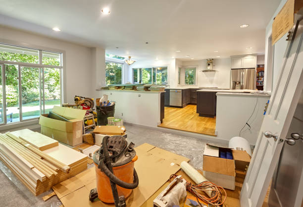 Professional Kitchen Island Installation technician working in New Hope, MN